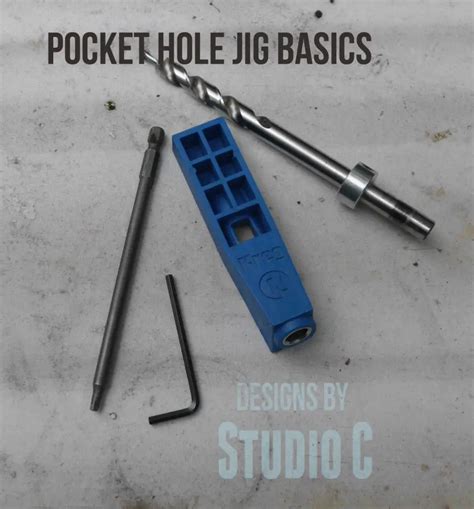 A Step By Step Guide For Using a Pocket Hole Jig