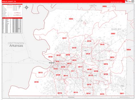 Zip Code Map Of Tennessee - Map