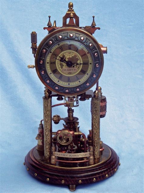 Steampunk Clock 2(2) by dkart71 on DeviantArt