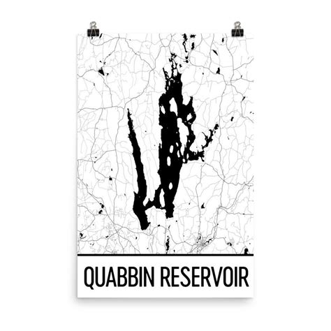 Quabbin Reservoir Massachusetts, Quabbin Reservoir MA, Quabbin Reservoir Map, Mass Map, Lake ...