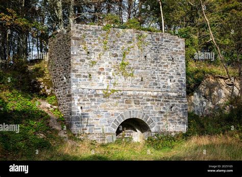 Killarney National Park old disused lime kiln or limestone kiln at the ...