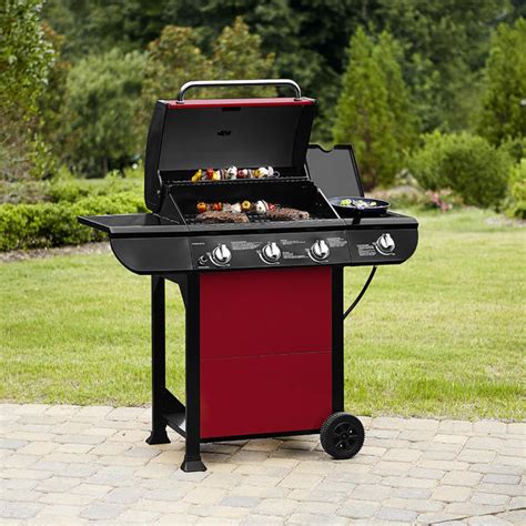 BBQ Pro 720-0894 3 Burner Gas Grill with Side Burner | Sears Hometown ...