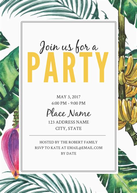 birthday invitations sample letter Ideas 2019 | Free party invitations ...