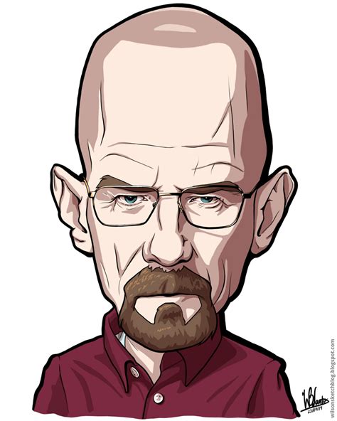 Walter White (Cartoon Caricature)