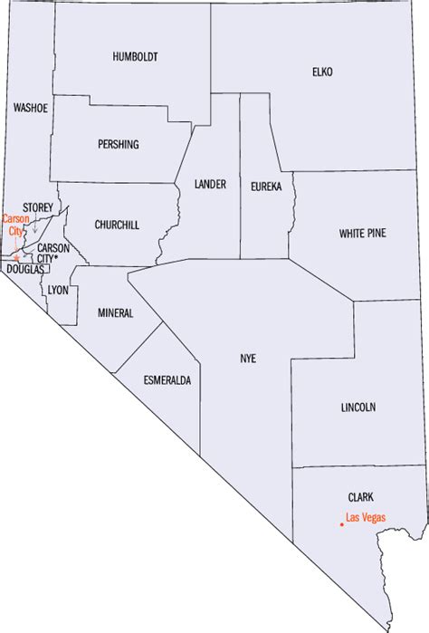 Nevada Counties - Nevada Mining Association