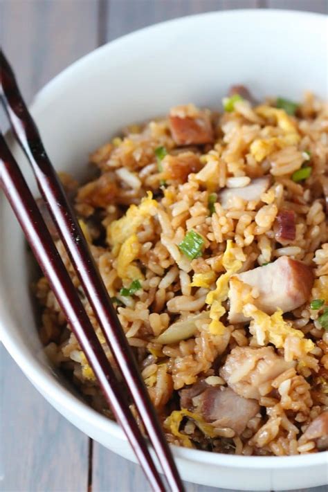 authentic chinese pork fried rice recipe