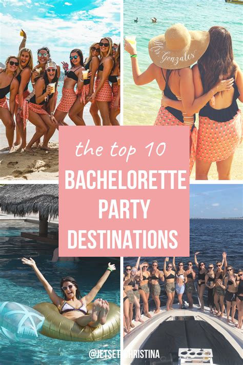 The Best Bachelorette Party Destinations in the World! | Bachelorette party destinations ...