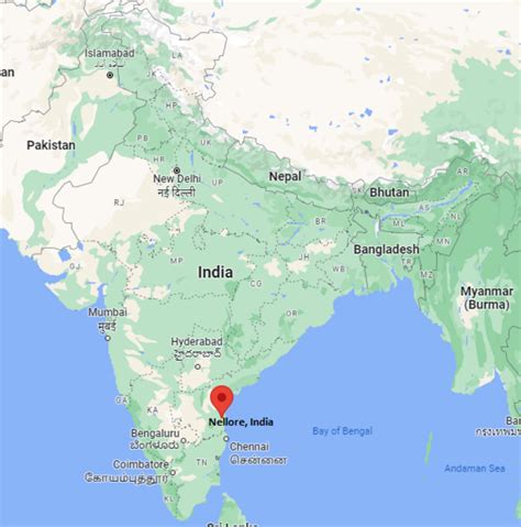 Where is Nellore, India? Nellore Location Map, Facts