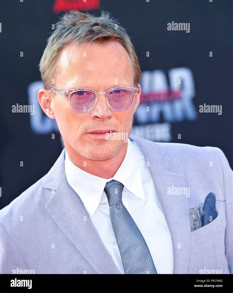 Paul Bettany 04/12/2016 World Premiere of Marvel's "Captain America: Civil War" held at Dolby ...