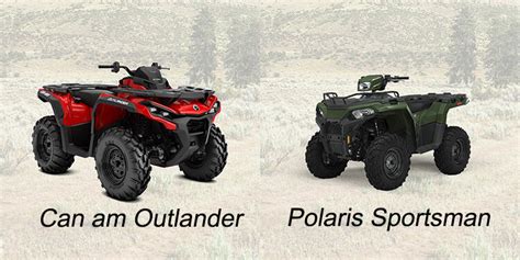 Can-Am Outlander vs Polaris Sportsman, which is better? | StarknightMT