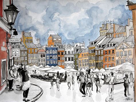 A New City, a New Style: a Diverse Mix of Travel Sketches by Sofia Pereira | Wanderarti