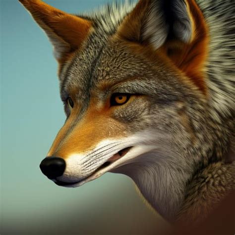 coyote, head close up by GiuseppeDiRosso on DeviantArt