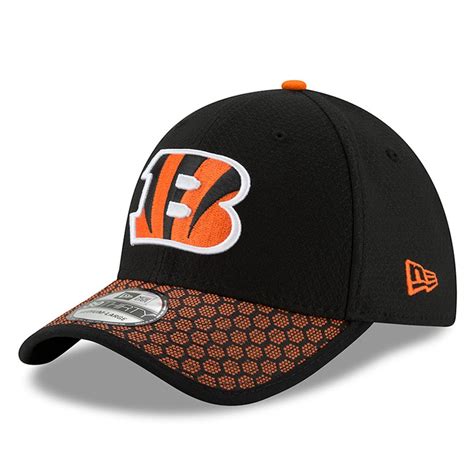 Men's New Era Black Cincinnati Bengals 2017 Sideline Official 39THIRTY ...