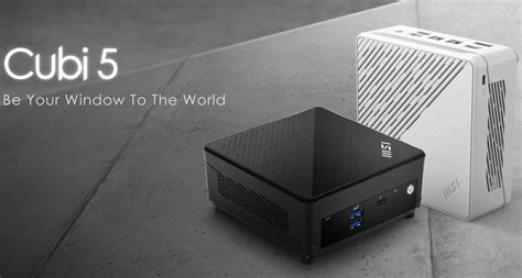 MSI Unveils Cubi & Pro DP Mini PC Lineup: Intel 12th & 13th Gen Options ...