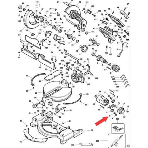 Dewalt dw708 parts breakdown