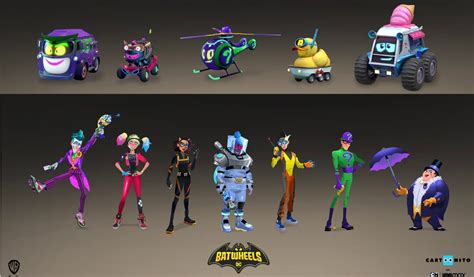 Meet the Legion of Zoom vehicular villains in the BATWHEELS cartoon!