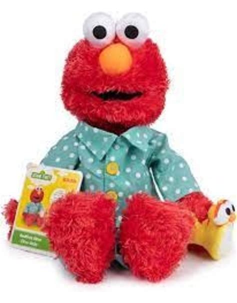 Gund/Spinmaster Sesame Street Bedtime Elmo, 12 in