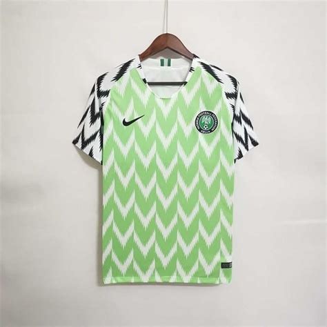 2020 Nigeria Home Football Jersey | Retro football shirts, Football shirts, Football jerseys