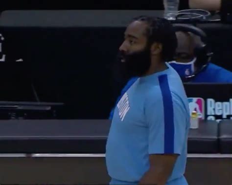 James Harden got absolutely body-bagged for his weight by a NBA TV ...