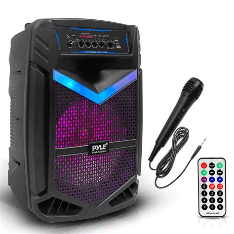 Wireless Portable PA Speaker System 700 W Battery Powered Rechargeable ...