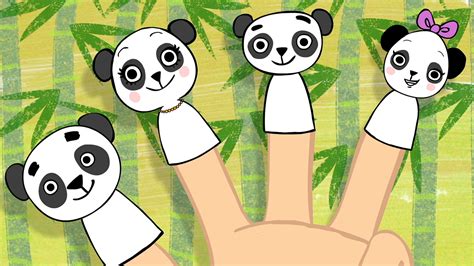 Panda Finger Family - Mother Goose Club