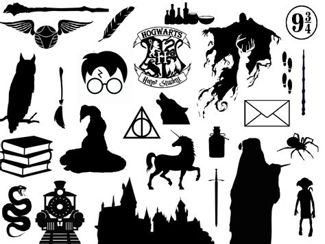 A Huge World For All The witches and wizards...! #Silhouette #Harry ...