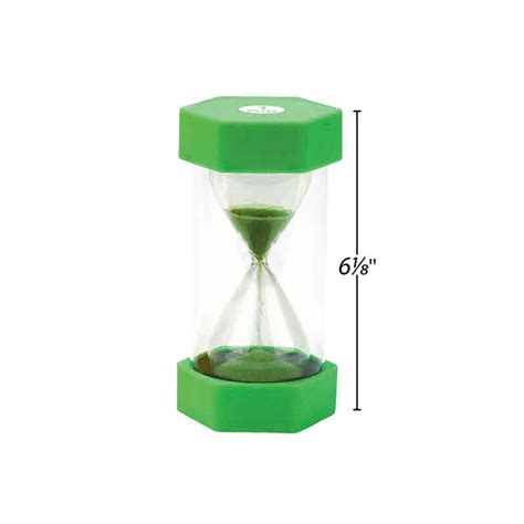 Large Sand Timer - 10 Minute: Light Green - Time | EAI Education