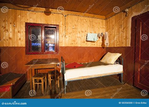 Interior of a poor house stock photo. Image of dull, revolution - 50356500