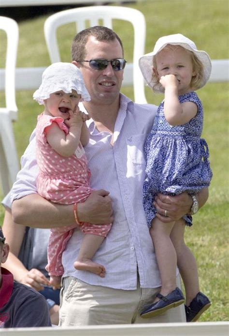 Peter Phillips enjoys family day out with Savannah and Isla | HELLO!