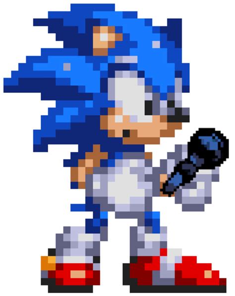 fnf sonic idle by spritedgaming on DeviantArt