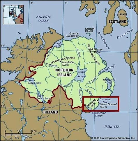 Mourne Mountains: Location Map : Photos, Diagrams & Topos : SummitPost