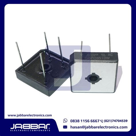 GBPC3510W DIODA BRIDGE RECTIFIER - Jabbar Electronics