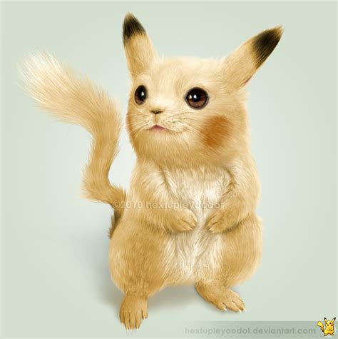 Real Pikachu by hextupleyoodot on DeviantArt