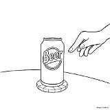 Garrafas De Cerveja Para Colorir sketch template