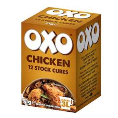 OXO CUBES CHICKEN 12PK