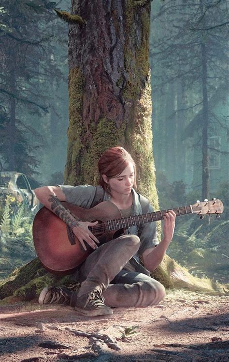 miren a ellie tocando la guitarra | The last of us, The lest of us, The last of us2