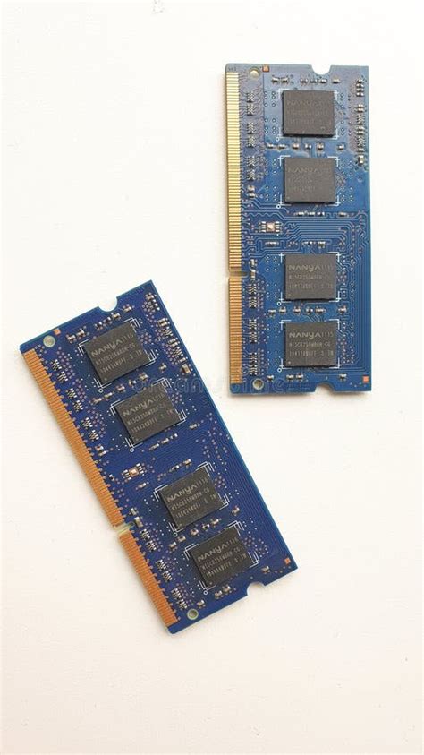 Blue Ram chip for Laptop stock photo. Image of ddr3 - 155621404