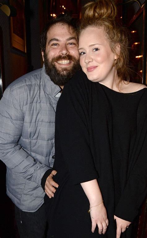 Adele and Boyfriend Simon Konecki Cuddle Up at Private Lady Gaga Concert - E! Online | Адель ...