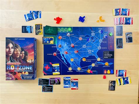 Pandemic Hot Zone North America Review - The Tabletop Family