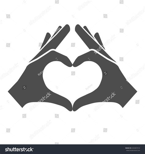 11,712 Couple Hands Heart Shape Silhouette Images, Stock Photos & Vectors | Shutterstock