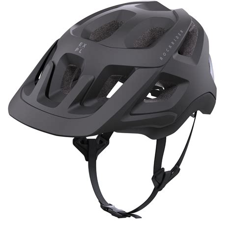 Mountain Bike Helmet - EXPL 500 - smoked black - Rockrider - Decathlon