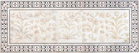 A Closer Look At The Taj Mahal’s Mosaics - Mozaico Blog | Stone art, Taj mahal, Wall painting