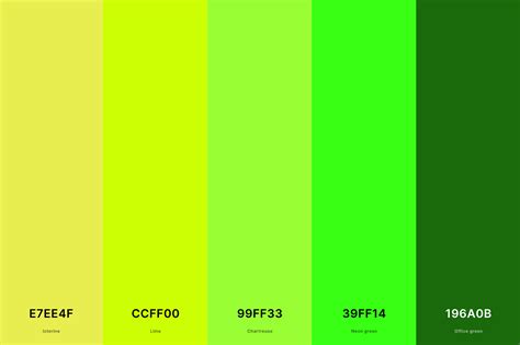 35 Best Green Color Palettes With Names And Hex Codes - vrogue.co