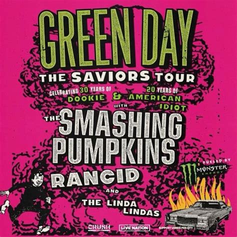 Green Day and Smashing Pumpkins 2025 Tour Dates Revealed: Get Ready to ...