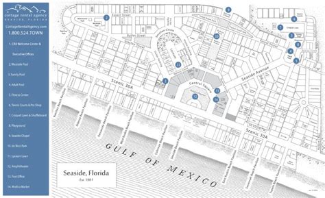 Watercolor Resort Map