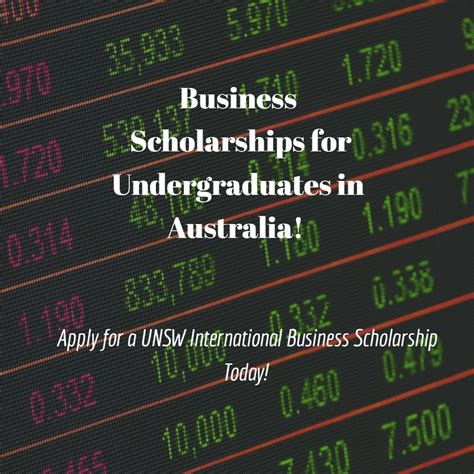 UNSW Business School International Scholarship - International Scholarships