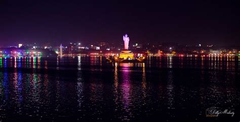 Hussain Sagar Lake Hyderabad in the Night | Night Photograph… | Dillip Mohanty | Flickr