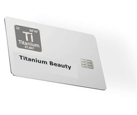 Titanium Beauty: Apple Card 2019