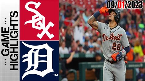 Chicago White Sox vs Detroit Tigers GAME HIGHLIGHTS [TODAY] | September 01, 2023 | MLB 2023 ...