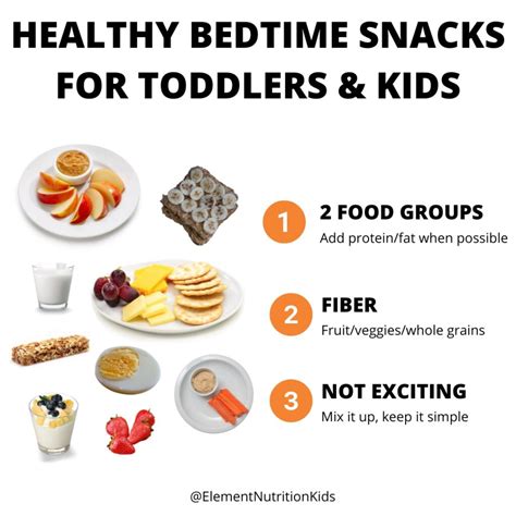 Best Bedtime Snacks for Toddlers & Kids (10 easy ideas) | Element ...